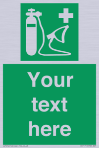 Custom Oxygen resuscitator